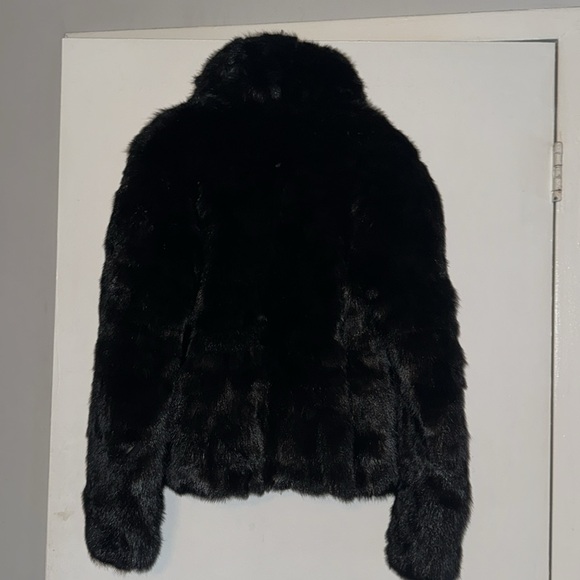 BLACK MINK COAT - Picture 4 of 8